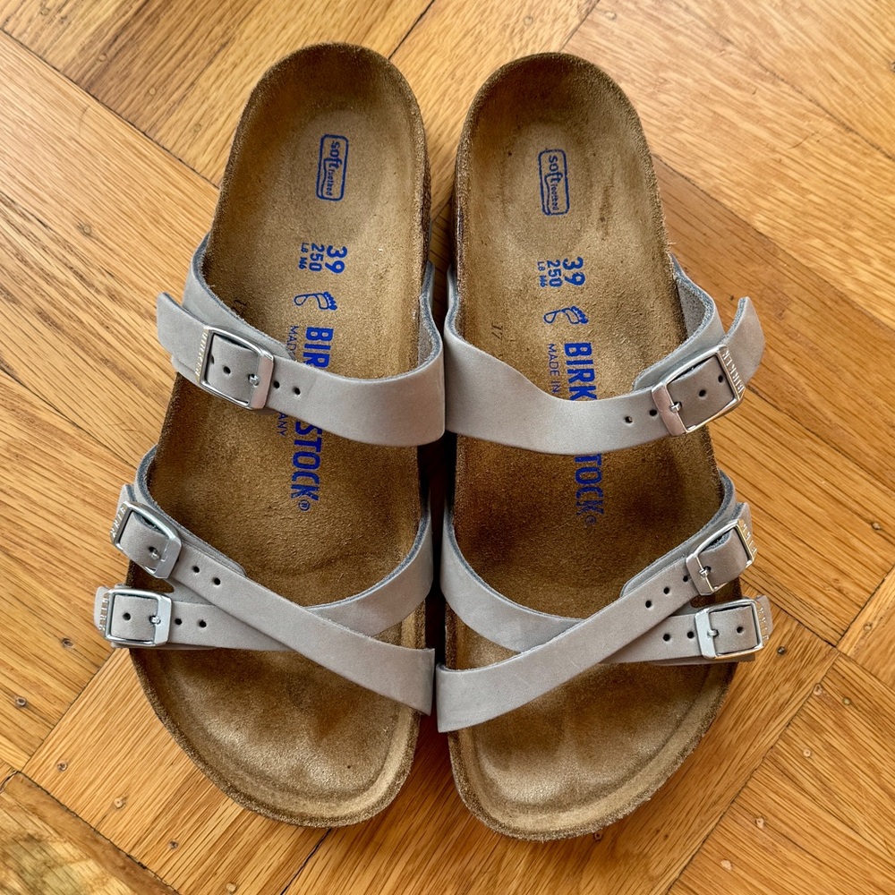 Birkenstock Franca soft dove gray 39